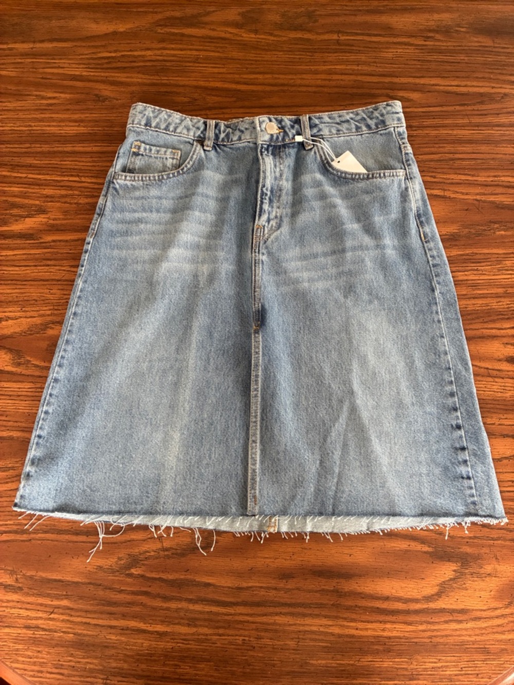 0708 - Mango Denim Skirt